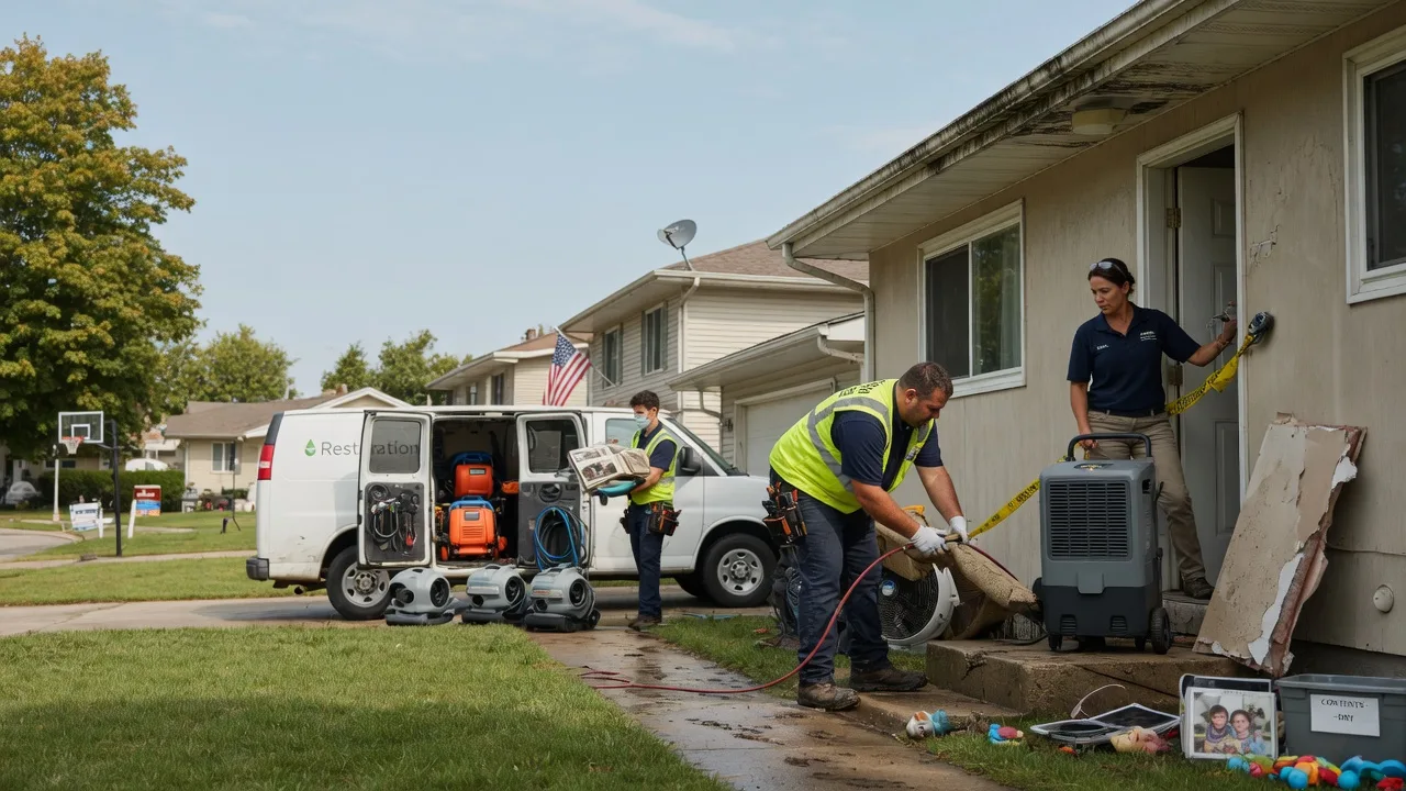 Water Damage Restoration in Marcus Hook, PA near me